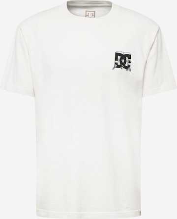 DC Shoes - Camiseta en blanco: frente