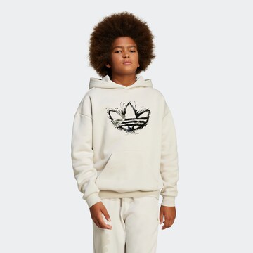 ADIDAS ORIGINALS - Sudadera en beige: frente