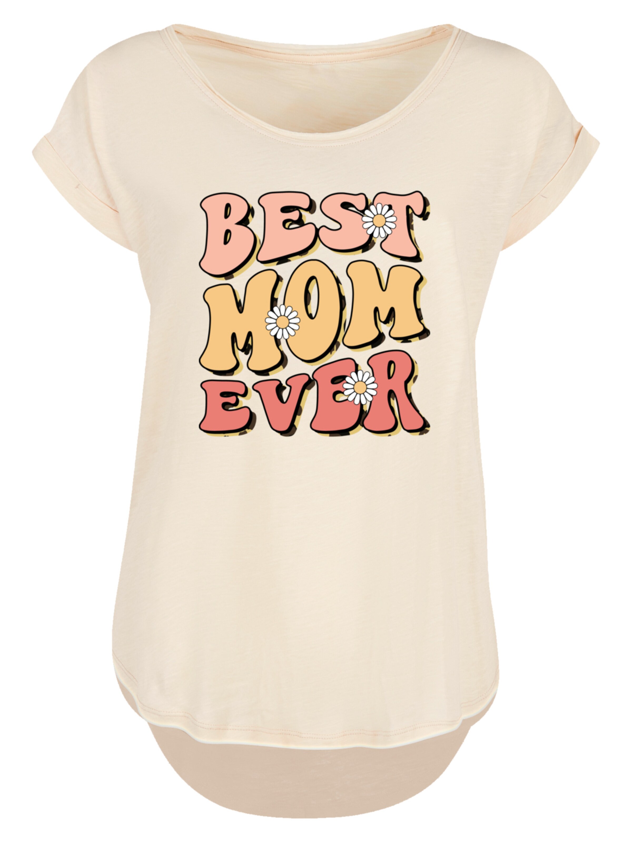 F4NT4STIC Shirt in Beige: voorkant