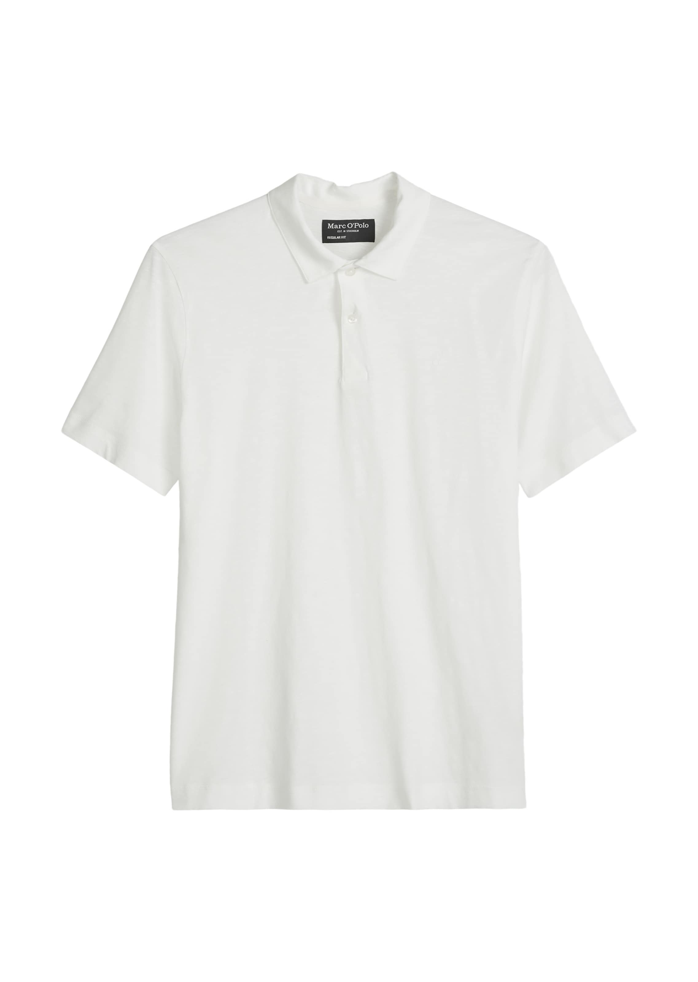 Marc O'Polo Poloshirt in Weiß: Vorderseite