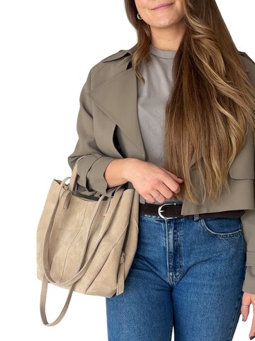 lePelou Shoulder Bag 'TESSA' in Beige