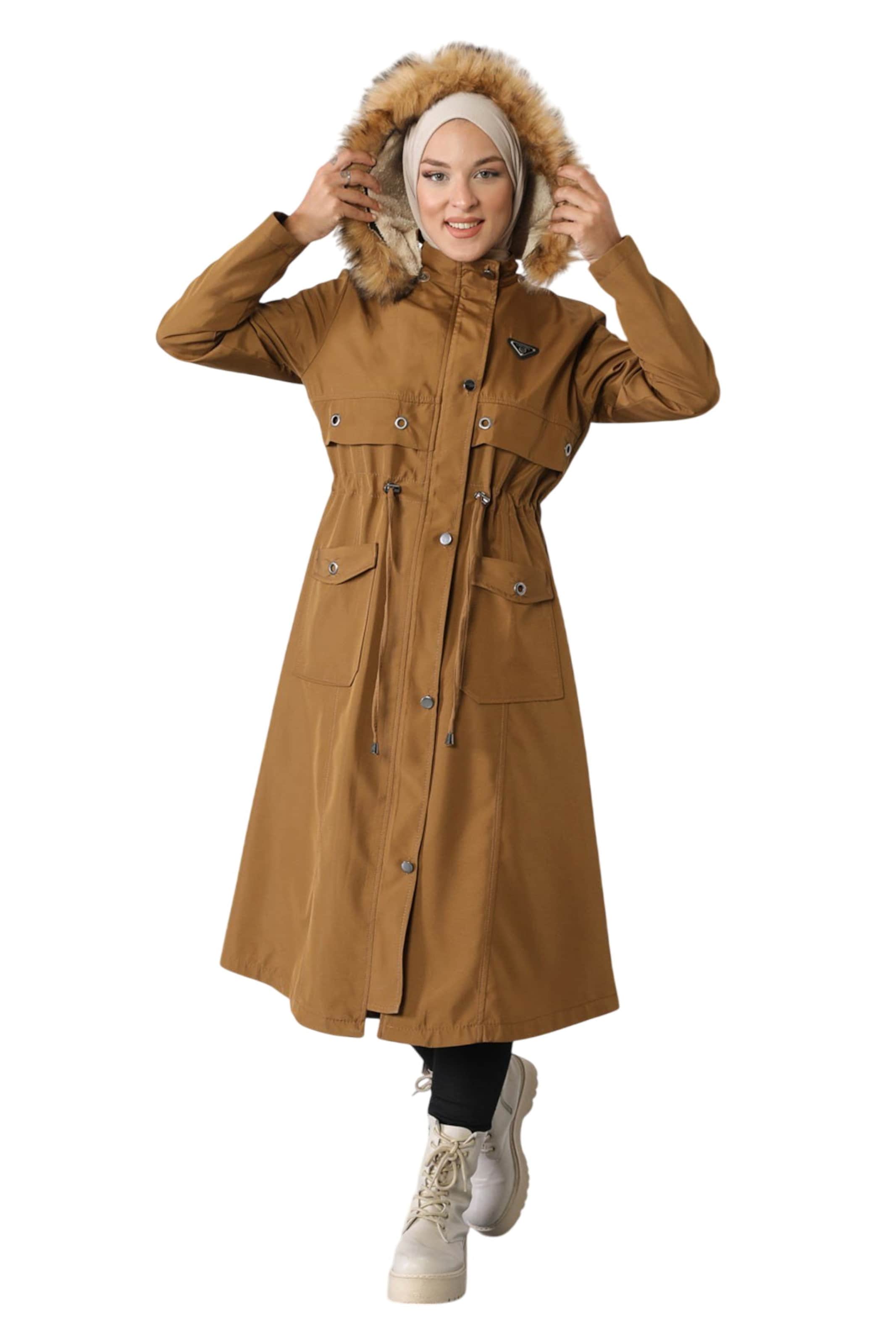 MODAMIHRAM Winter coat in Brown