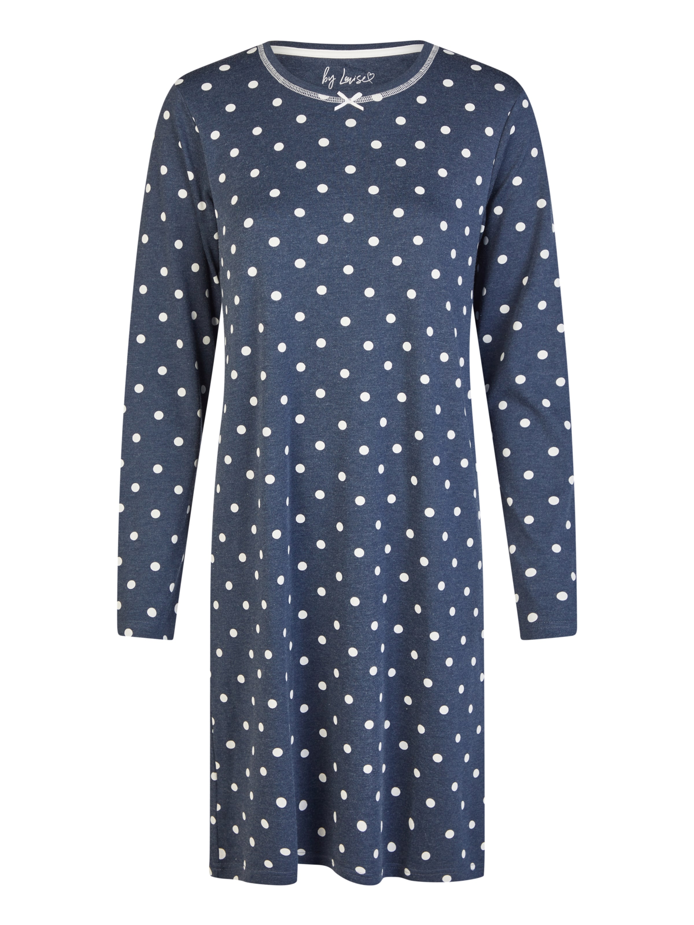 By Louise Nachthemd‌‌‌‌‌‌‌‌‌ in Blau: Vorderseite