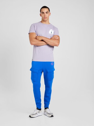 Nike Sportswear Zwężany krój Bojówki 'Air' w kolorze niebieski