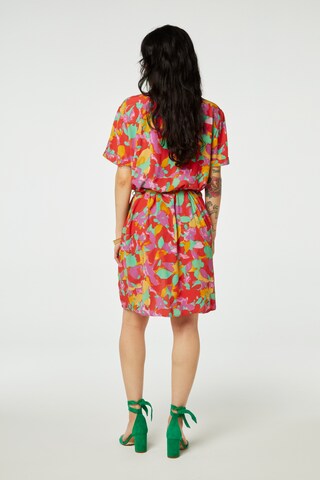 Robe-chemise Fabienne Chapot en mélange de couleurs