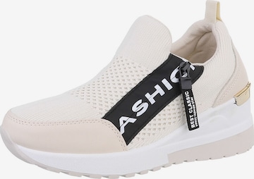 Ital-Design Sneaker in Beige: Vorderseite