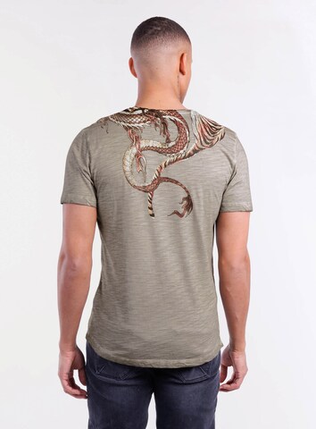 T-Shirt 'DRAGON' Key Largo en gris