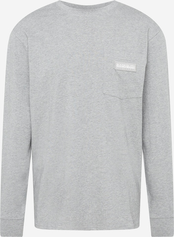 NAPAPIJRI Shirt in Grey: front