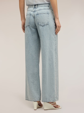 MOTIVI Wide leg Jeans in Blauw