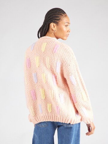 FRNCH PARIS Knit cardigan in Pink