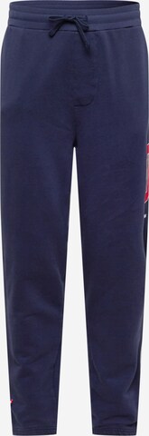 Tommy Jeans Püksid, värv sinine: eest vaates