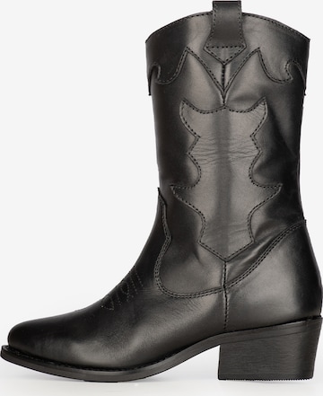 PS Poelman Boot 'Nolia' in Black: front