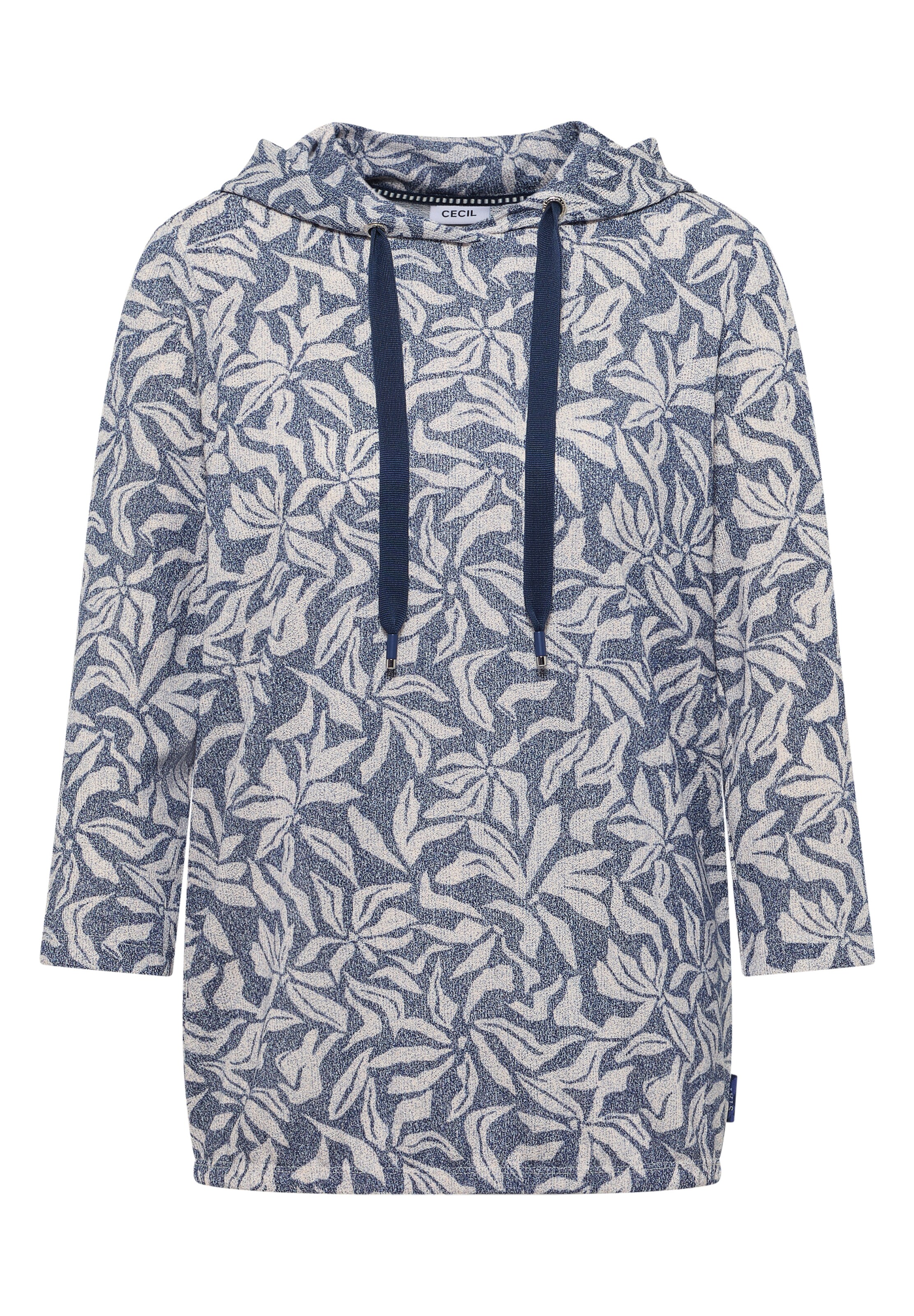 CECIL Sweatshirt in Blue: front