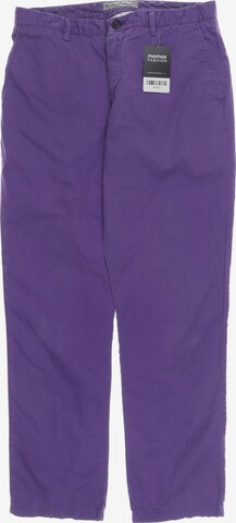 Etro Pants in 31 in Purple: front