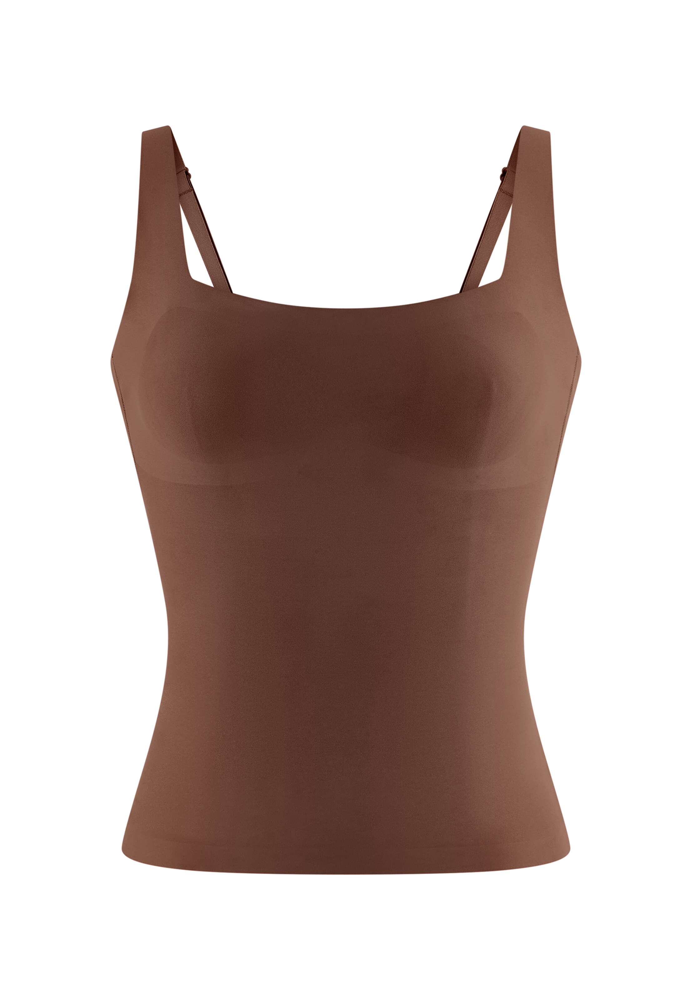 Maglietta intima 'PURE PERFECT' di ETAM in marrone: frontale