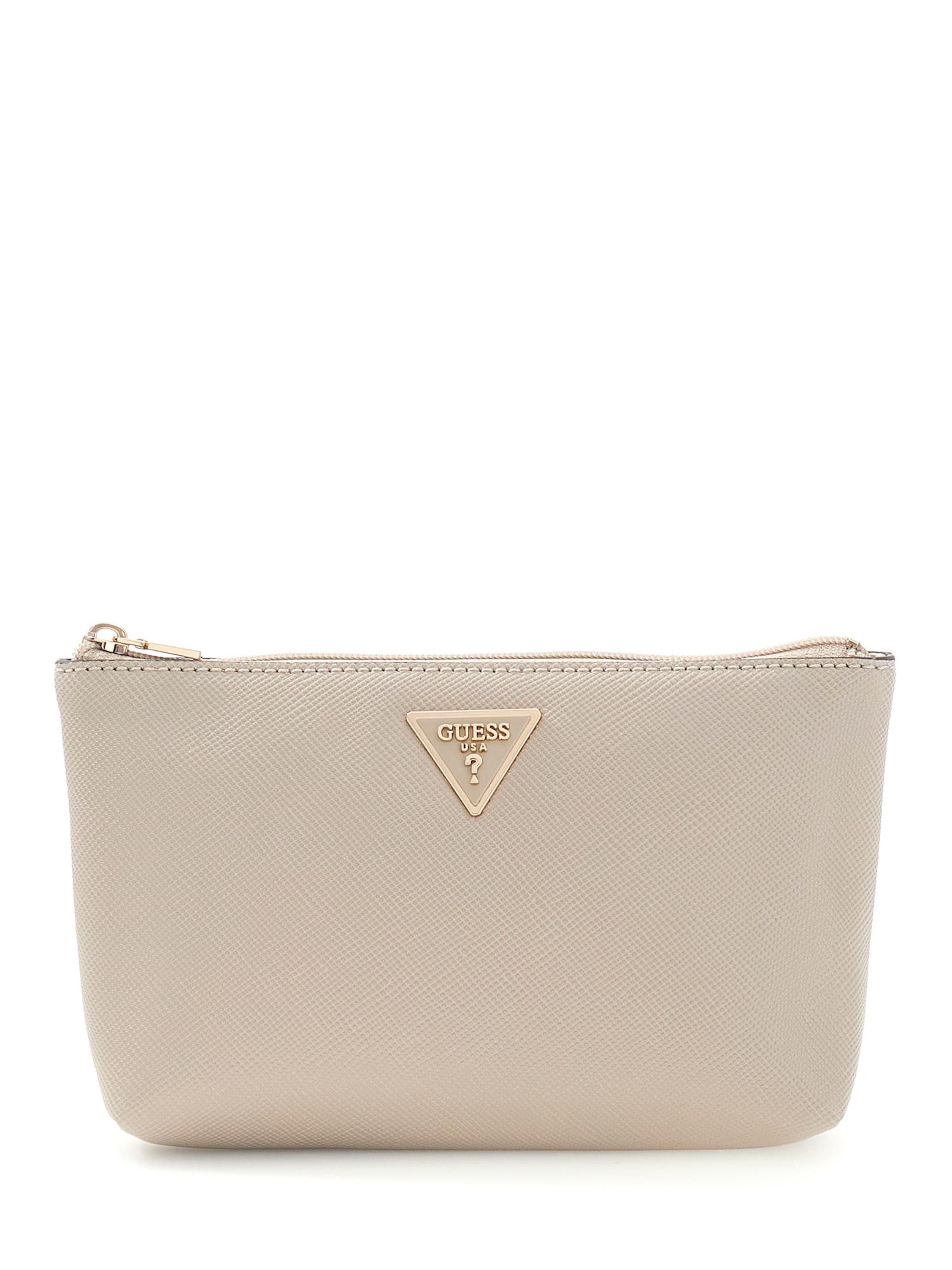 GUESS Plånbok 'Laurel' i beige: framsida