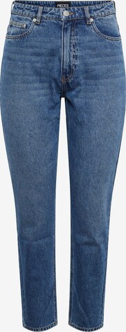 PIECES Slimfit Jeans 'Nursel' i blå: forside