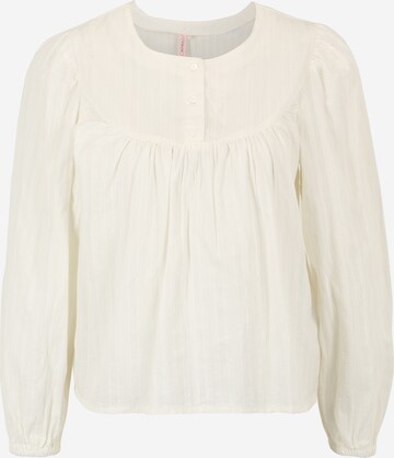 Only Petite Blouse 'EVA' in Wit: voorkant