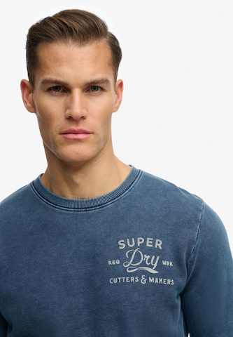 Sweat-shirt Superdry & Co en bleu