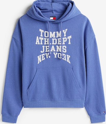 Sweat-shirt 'Heritage '90s Varsity' Tommy Jeans en violet : devant