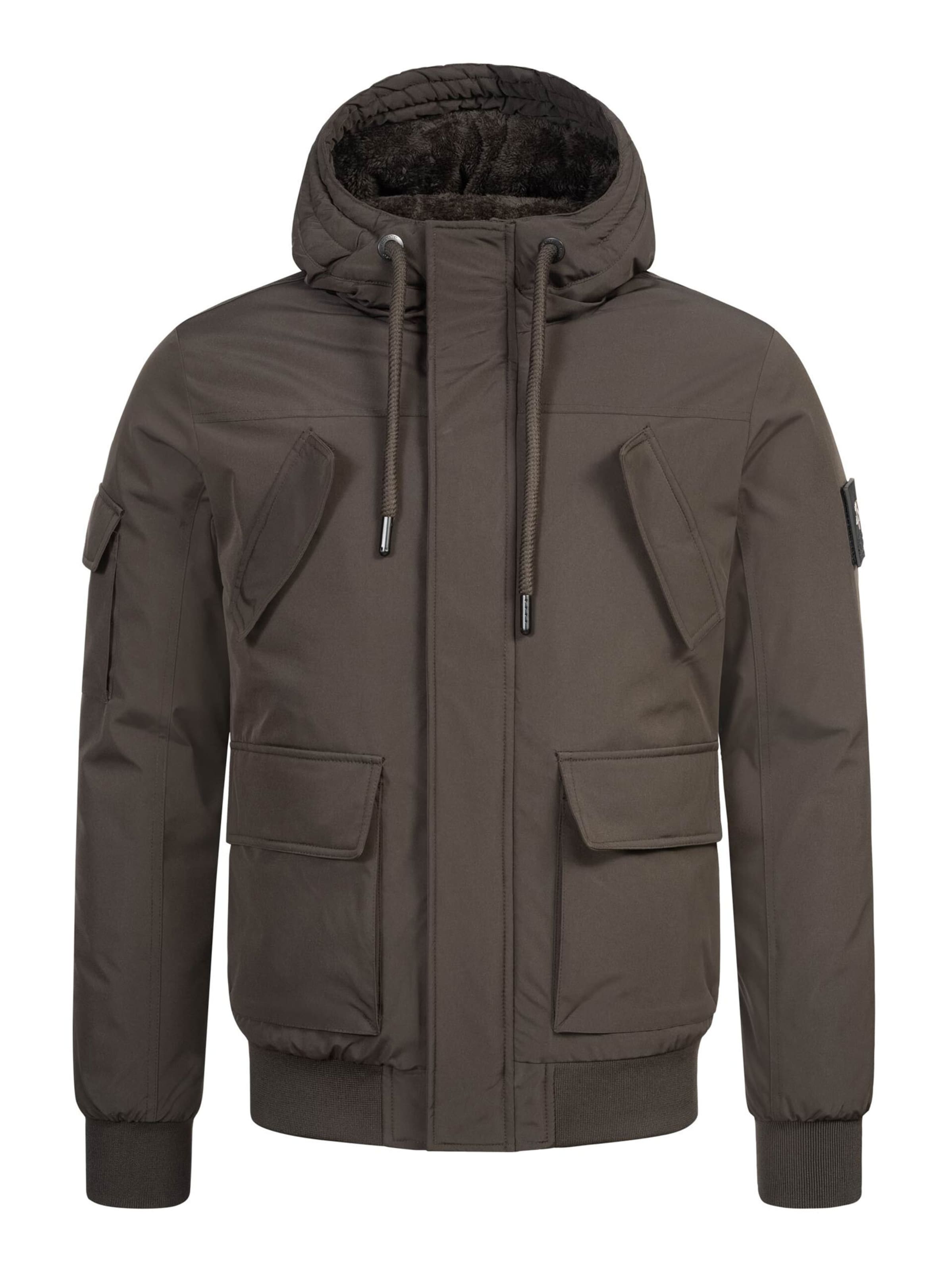 Alessandro Salvarini Winterjas 'AS432' in Grijs: voorkant