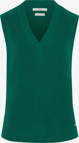 BRAX Knit Cardigan in Green: front