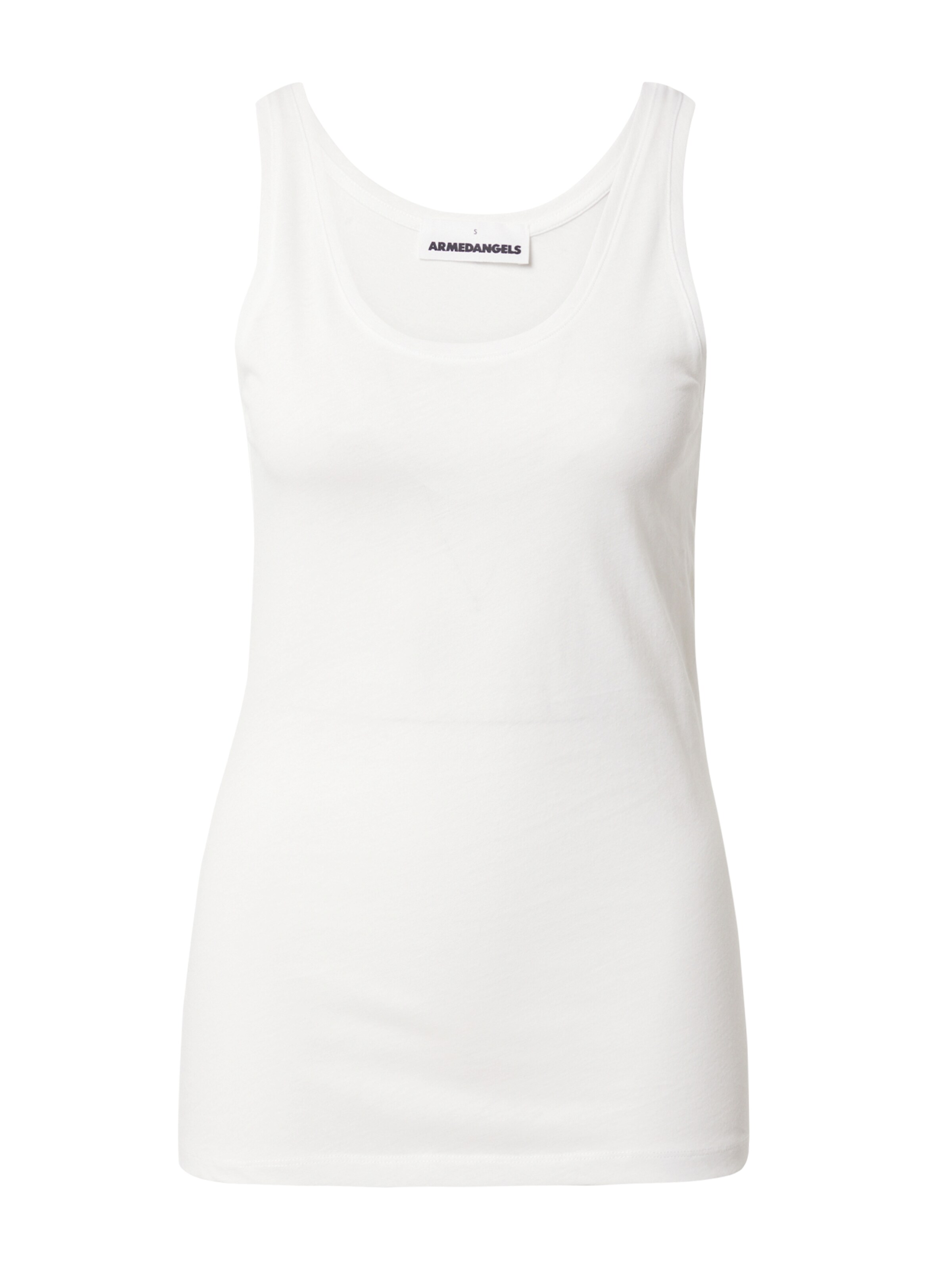 ARMEDANGELS Top 'BELISA' – bílá: přední strana