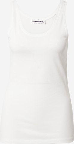 ARMEDANGELS - Top 'BELISA' en blanco: frente