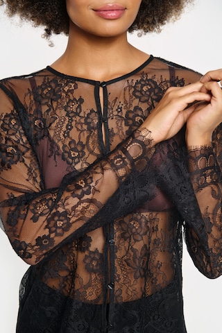 SAINT TROPEZ Bluse 'ZalviaSZ' i sort
