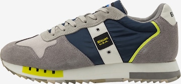 Baskets basses 'Queens01' Blauer.USA en gris : devant