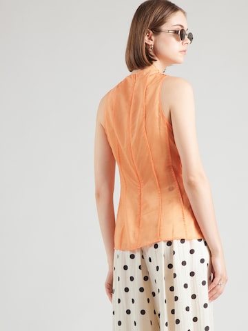 TOPSHOP - Top 'SIMONE' em laranja