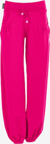 Winshape Loosefit Sporthose 'WTE3' in Pink: predná strana
