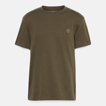 TIMBERLAND T-Shirt 'Dun-River' in Grün: Vorderseite