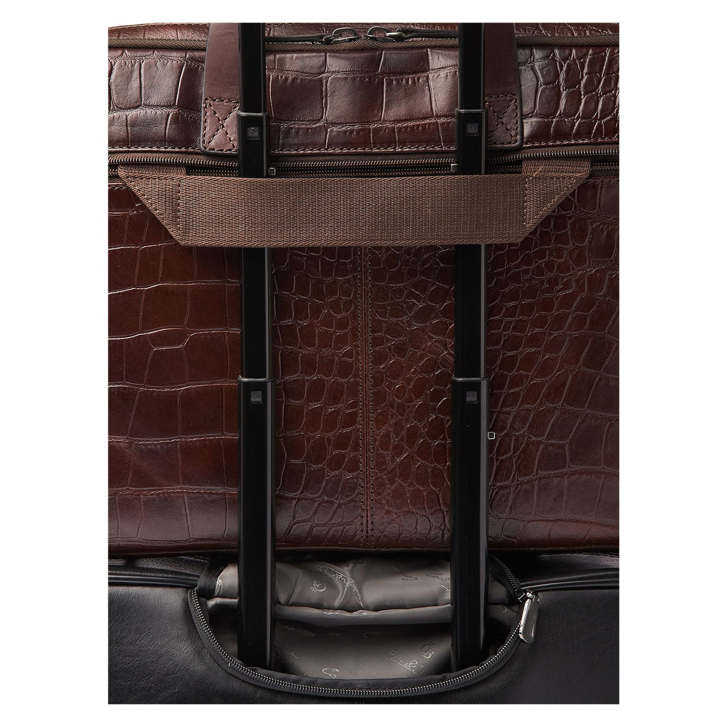 Borsa portadocumenti 'Jules' di Castelijn & Beerens in marrone