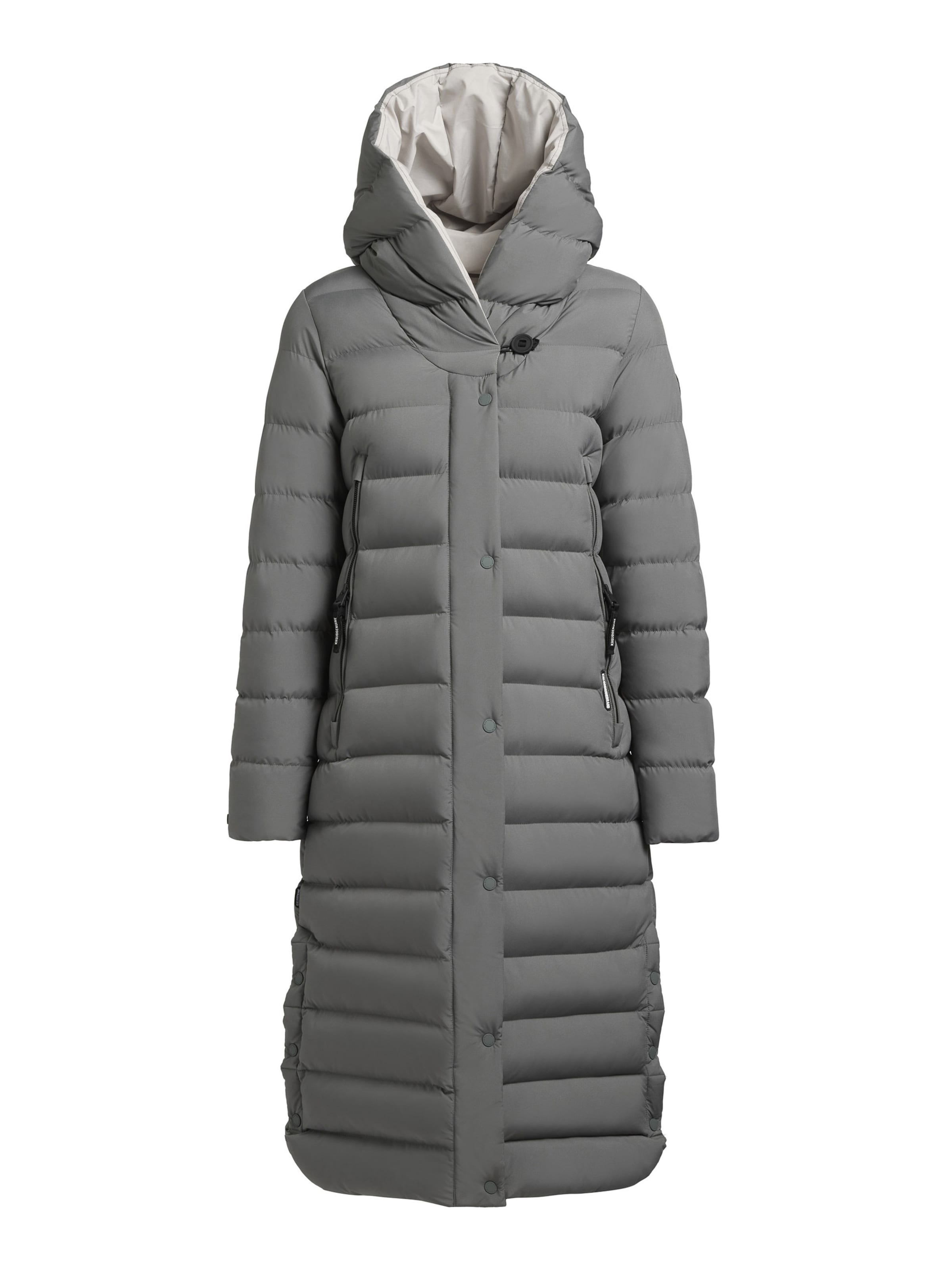 khujo Χειμερινό παλτό &#x27; TEIVA2 &#x27; σε γκρι: μπροστά