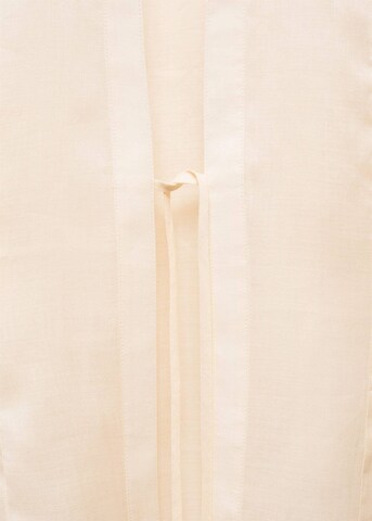 Chemisier 'Manu' MANGO en beige