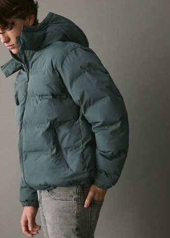 MANGO TEEN Jacke 'Clapham2' in Grün