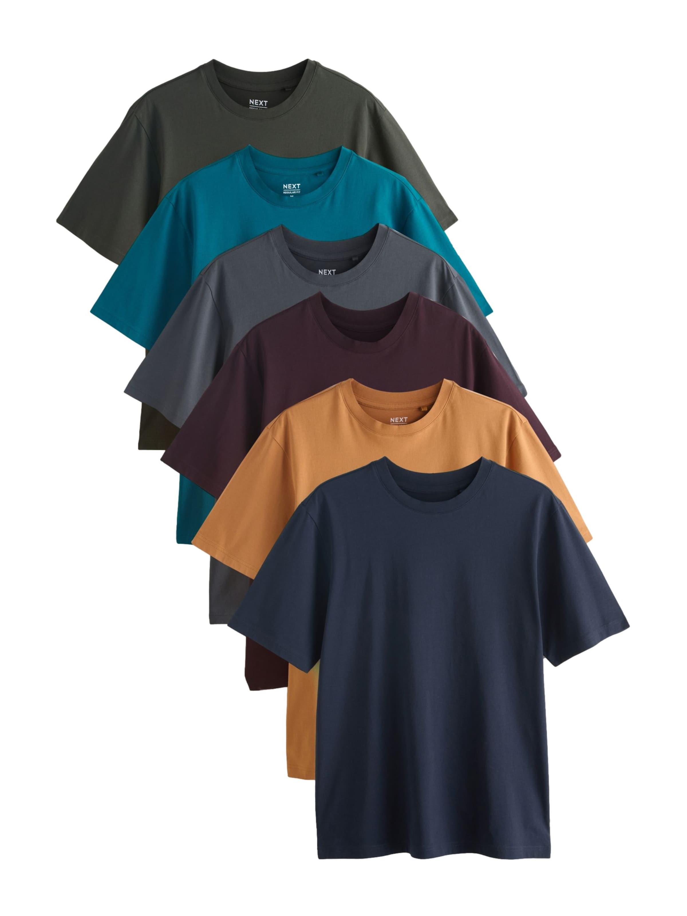 Next T-shirt i blandade färger: framsida