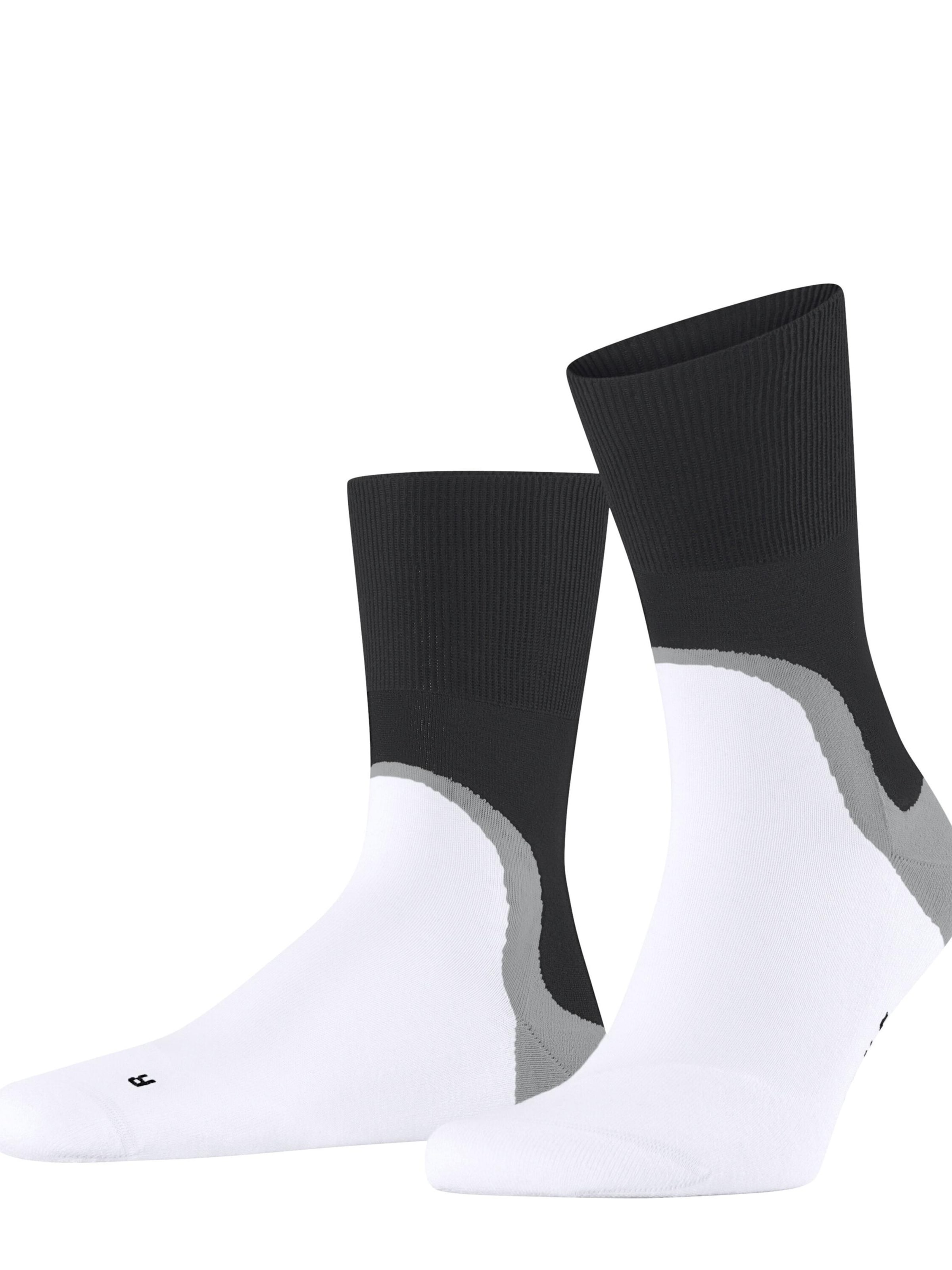 FALKE Socks 'Run Special Edition' in White: front