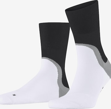 FALKE Socks 'Run Special Edition' in White: front