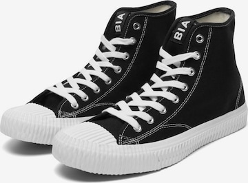 Bianco Sneakers hoog in Zwart