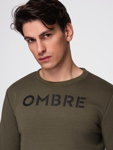 Ombre Sweatshirt 'B1711' in Green