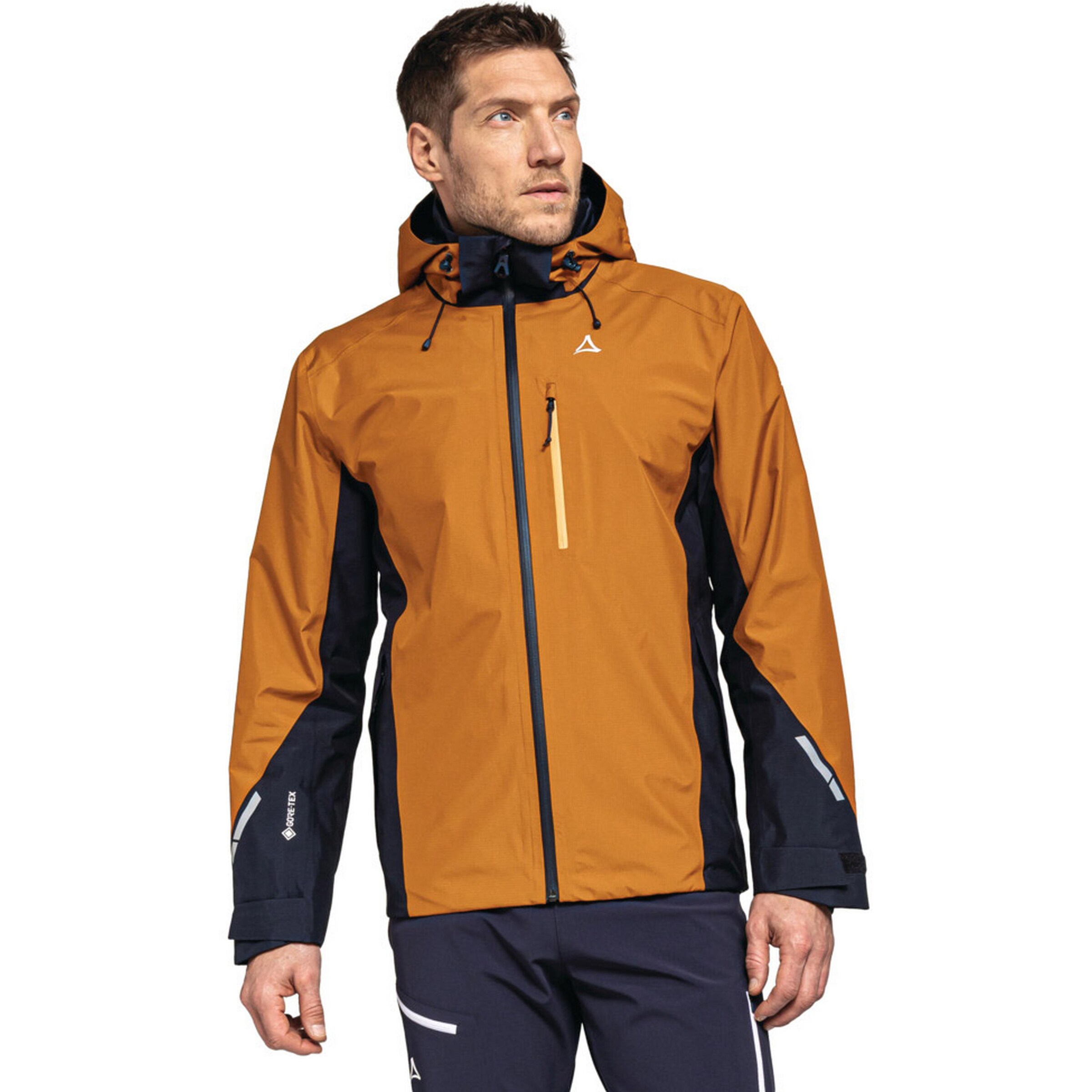 Schöffel - Casaco outdoor 'Kreuzjoch' em laranja: frente