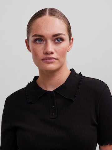 PIECES Shirt 'Taya' in Black