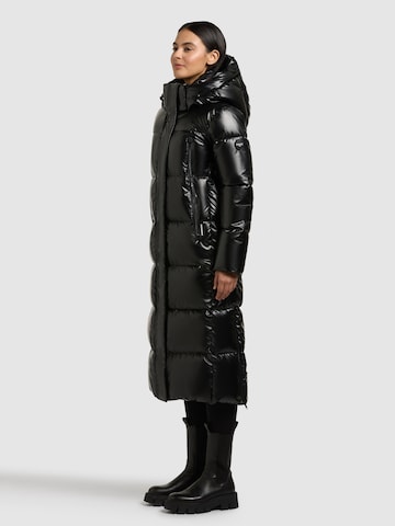 khujo Wintermantel 'RUBINA2' in Schwarz