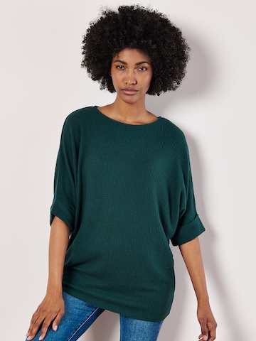 Apricot Trui in Groen: voorkant