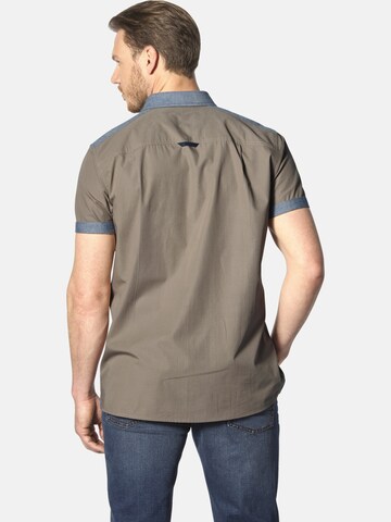 Fit confort Chemise 'Herkko' Jan Vanderstorm en beige