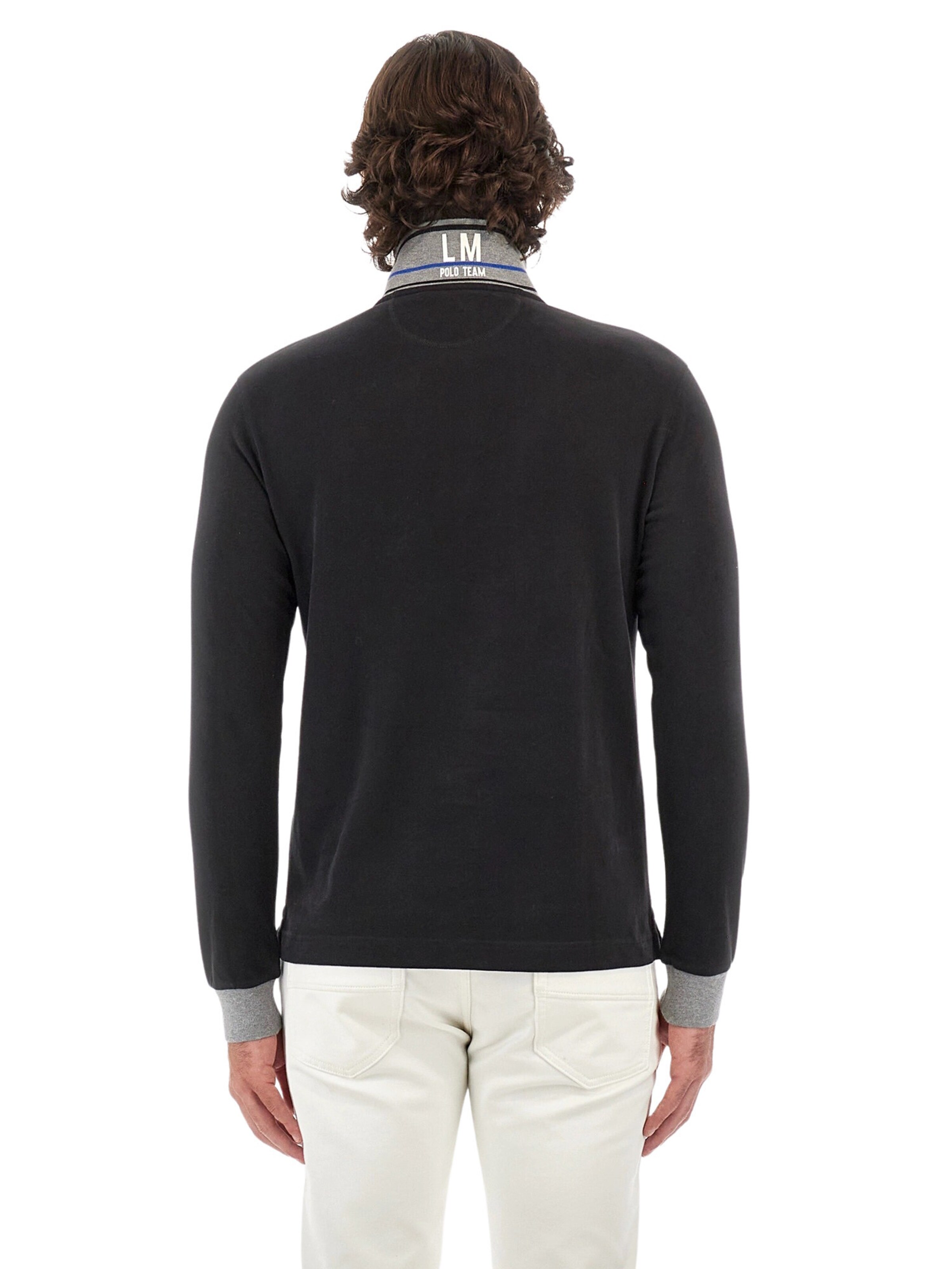 Maglietta 'Wolfe' di La Martina in nero