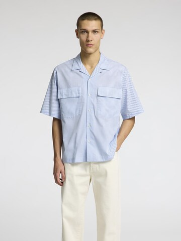 SELECTED HOMME Comfort Fit Skjorte i blå: forside