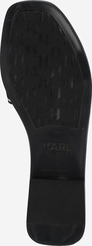 Karl Lagerfeld Pantolette in Schwarz